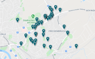 Orte in Freisenbruch: Was finde ich wo?